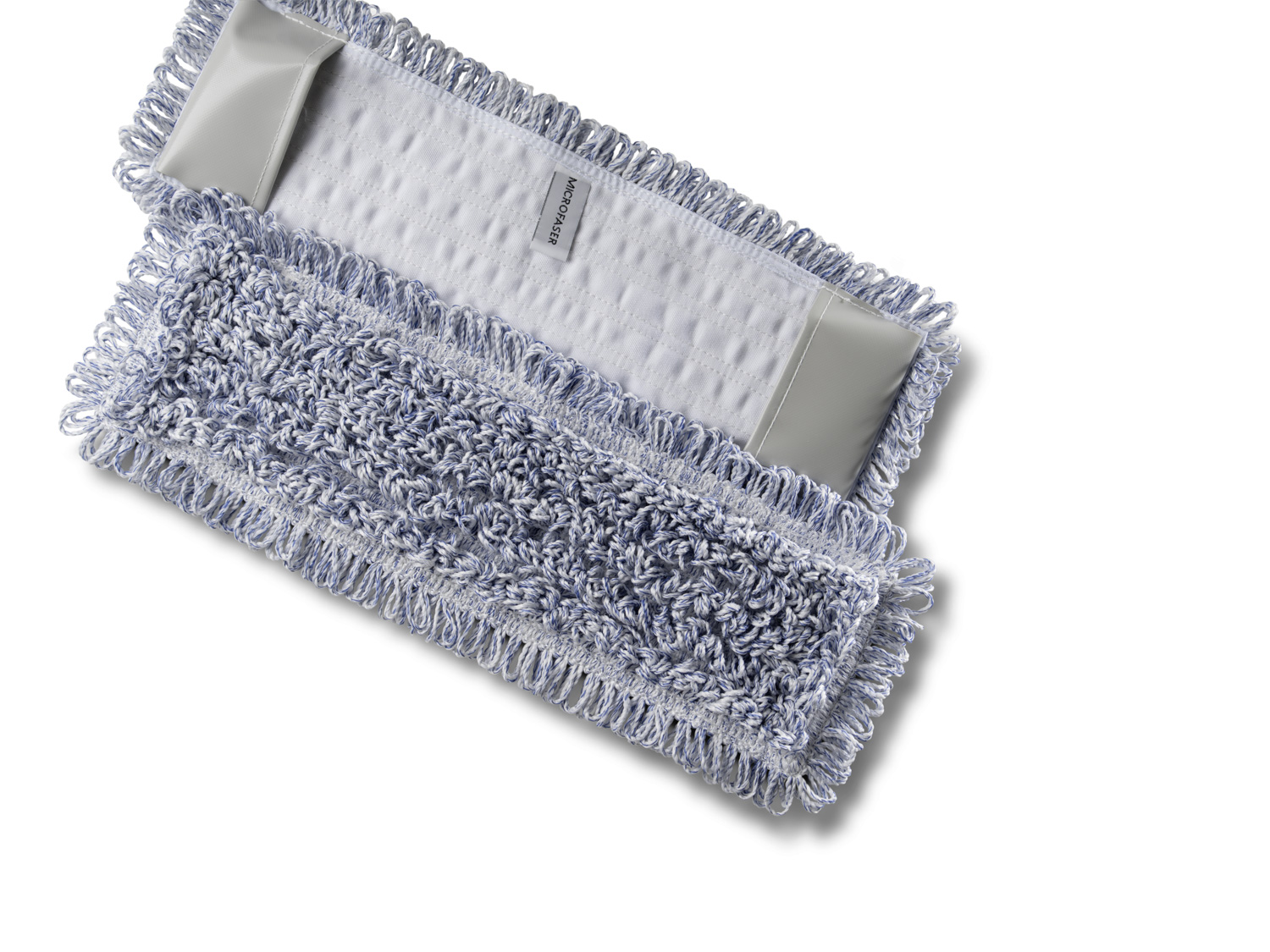Mikrofaser Flachpressenmopp SELECTION BLUE 40 cm