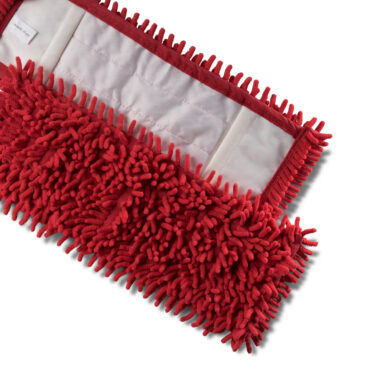 Mikrofasermopp Chenille rot