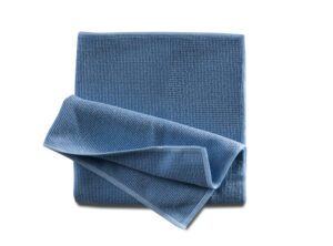 Noppentuch blau