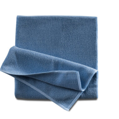 Noppentuch blau