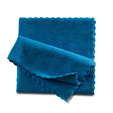 Mikrofaser Wellentuch blau